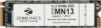 ZEBRONICS NVME SSD M.2 2280 FORM FACTOR 128 GB Desktop, Laptop Black M.2 Internal Solid State Drive (SSD) (ZEB-MN13) (Interface: M.2, Form Factor: M.2)