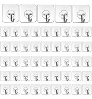 Plastic Hooks 50 pcs