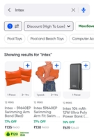 @loot  Intex 59640EP Swimming Arm Band (Red)

12 MI