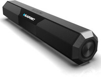 Blaupunkt SBA20 Plus Bluetooth Soundbar Speaker for TV with BT, AUX, TWS 20 W Bluetooth Soundbar  (jet Black, 2.0 Channel)