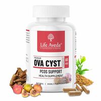 [Sample 199]Life Aveda PCOD & PCOS Ayurvedic Medicine For Women Girl Female 60 capsules