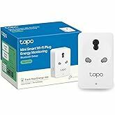 Wipro 16A Wi-Fi Smart Plug with Energy Monitoring- Suitable for Large Appliances like Geysers, Microwave Ovens, Air Conditioners (Works with Alexa and Google Assistant)- White