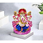 Brodees Eco Friendly Terracotta Clay Ganesha Idol (location specific)