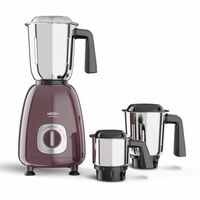 Milton Artis Mixer Grinder, ISI Certified, Grindstone Blade Technology with Noise Limiting design, 3 Jar, 800 W