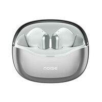 Noise Buds VS601 in-Ear Truly Wireless Earbuds with 50H of Playtime, Transparent case lid, Quad mic ENC, Dual Device Pairing, 10mm Driver, BT v5.3 (Silver Grey)