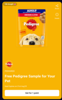 Free Sample for Pet no delivery charges 