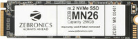 ZEBRONICS MN26, 256GB, M.2 NVMe 2280, Ultra High Speeds upto 2200MB/s