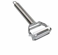 2 in 1 Stainless Steel Julienne Vegetable Peeler 