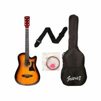 Juarez Acoustic Guitar Kit, 38 Inch Cutaway, Jrz38C/3Ts Acoustic Guitar Kit, Sunburst)