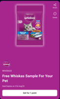 Free cat food 