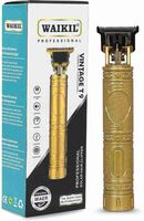 Waikil Professional MaxtopT99 Rechargeable Cordless Electric Blade Beard Trimmer N72  Runtime: 120 min Trimmer for Men & Women (Gold)