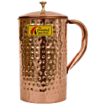 Copper - Handmade Copper Hammered Jug 1500ml