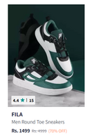 Fila shoes flat 70% off