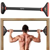 Lifelong Pull Up Bar for Home -Adjustable Rod 65cm to 95cm 
