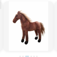 Tickles Polyester Horse Lightweight Soft Toy 30 cm 1 Month and Up