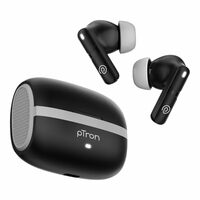 pTron Bassbuds Blaze in-Ear TWS Earbuds w/ 13mm Drivers, 50Hrs Playtime, AI-ENC Clear Calls