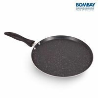 Bombay Kookware Aluminium Non-Stick Dosa Tawa - 24 cm Diameter | Lowest 