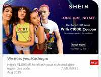 Shein Rs.1000 Free Shopping