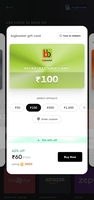 Cred : 40% off on Bigbasket GV [account specific]