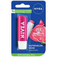 Nivea Caring Lip Balm, 4.8 g Watermelon Shine and and more products 65% off