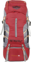 METRONAUT Adventure Series Hiking/Camping/Travel Bag with Rain Cover Rucksack - 65 L (Red)