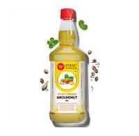 INDICWISDOM Wood Cold Pressed Groundnut Oil (Extracted on Wooden Churner) 1L(location specific)