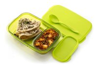 KBS Lunch Box for Kids School Office Men Women,Tiffin Boxes Set Slim and Compact Bpa Free Food Grade Plastic Dabba Container Nasta Box