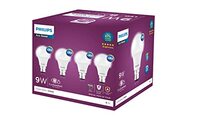 Philips 9-Watts Multipack B22 LED Cool Day White LED Bulb, Pack of 4, (Ace Saver)