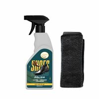 JusGro Instant Shoe Polish Shiner, For Black, Brown & All Colours, For All Footwear, Shoe Polish Neutral, Compatible With Leather, Plastic & Rubber Etc. - 250 ML
