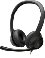 Logitech H390 USB Wired  (Black, On the Ear)