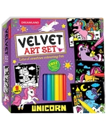 Unicorn Velvet Art Set