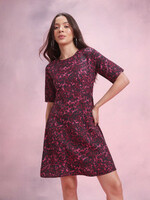Dressberry Women A-line Brown  Dress