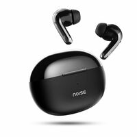 Noise Buds Verve 2 in-Ear Truly Wireless Earbuds with Chrome Finish, 50H of Playtime, Quad Mic with ENC, 13mm Driver, Instacharge(10 min=200 min), BT v5.3(Carbon Black)