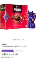 loot@32 Fabelle Truffles Exquisite Truffles ( 3 x 11.5g