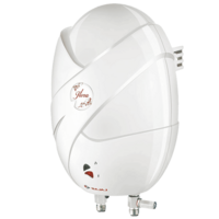 BAJAJ Flora 3 Litre 4 Star Vertical Instant Geyser with Swirl Flow Technology (White)