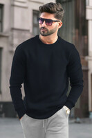 TRIPR Men Full Sleeve Solid Sweatshirt