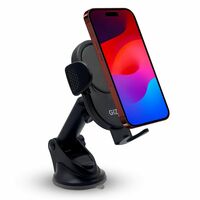 Gizga Car Mobile Holder | Dashboard & Windshield Mount (Black) At Just Rs.319
