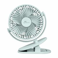 RR Signature Buddy Mini 110mm Portable Clip Fan | 4H Battery | Silent & C type Rechargeable