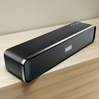Mivi Fort H30 With Full Range HD Sound, 6Hrs Playback, Voice Assistant 30 W Bluetooth Soundbar  (Black, 2.0 Channel)