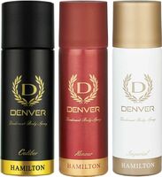 Denver Imperial, Caliber, Honour Deo (50ml x 3) Body Spray - For Men (150 ml, Pack of 3)