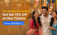 Paytm Bus - Get flat 15% Off on Bus Tickets