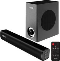 MarQ by Flipkart Thunder 60, 60 Watts, 2.1 Channel, Immersive cinematic experience, EQ Modes 60 W Bluetooth Soundbar  (Black, 2.1 Channel)