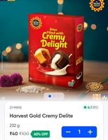 Swiggy Instamart Harvest Gold Cremy Delite