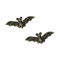 Mix&Match Bat Animal Drawer Knobs Brass Antique for Kids Room & Vintage Furniture, Pack of 1 pcs