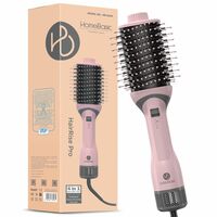 HomeBasic 1200W Hot Air Brush | 4-in-1 Dryer, Straightener, Curler & Volumizer At Just Rs1799