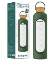 Home Puff 1000 ml Glass Bottle (Pack of 1, Green) At Just Rs842