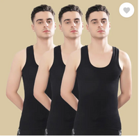 Dollar Bigboss  Pack of 3 Hutch Cotton Men Vest