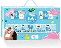 Dabur Baby Gift Pack with 7 Skincare & Haircare Products | Baby Gift Set for New Born  (Multicolor)