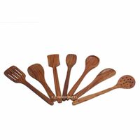Wooden Spoon Set of 7 for Kitchen Use
