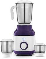 Grand plus White Purpel 550 W Mixer Grinder  (Neo | 3 Jars | White, Purpel) @ 898 rs